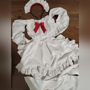 Maid Outfit And Head Piece
